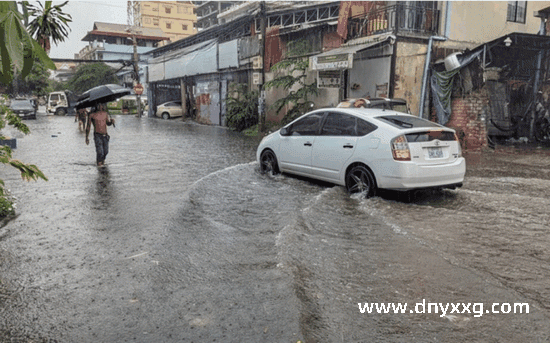 未来一周柬埔寨全国将迎来持续降雨天气