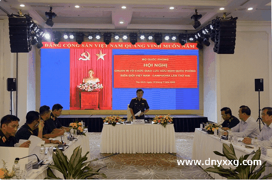 越柬两国就第二次越南与柬埔寨边防友好交流活动筹备方案达成共识