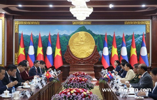 越南国家副主席武氏英春应邀访老 深化两国 “伟大友谊、特殊团结与全面合作”